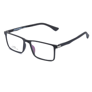 ULTEM Ultra-light Glasses Men's Eyeglasses W/Spring Hinge Rectangle Eye Glasses For Man 54mm Sport Optical Frame W/Case