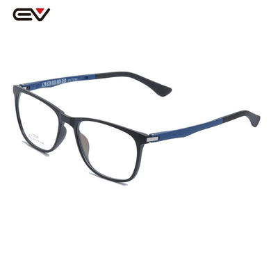 ULTEM Unisex Prescription Eyeglasses w/case Square Tortoise Frame For Women Ultra-light Glasses With Spring Hinge 54mm-17mm
