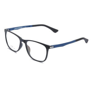 ULTEM Unisex Prescription Eyeglasses w/case Square Tortoise Frame For Women Ultra-light Glasses With Spring Hinge 54mm-17mm