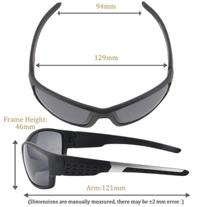 UOOUOO Occhiali da guida polarizzati professionali Occhiali per visione notturna Occhiali da sole sportivi da uomo wome UV 400 per occhiali da giorno 2 pezzi