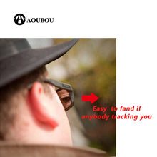 Load image into Gallery viewer, UV protection Tracking Sunglasses Back mirror Monitor Anti-security Rearview Surveillance policia hue glasses thug life tmall