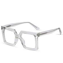 Load image into Gallery viewer, UV400 Color Matching Square Optical Glasses Wear Imitation Plate CP Ferrule TR90 Anti Blue Light Optical Glasses Gafas Óculos