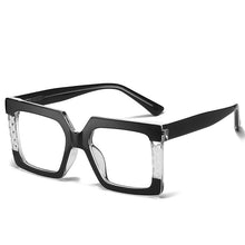Load image into Gallery viewer, UV400 Color Matching Square Optical Glasses Wear Imitation Plate CP Ferrule TR90 Anti Blue Light Optical Glasses Gafas Óculos