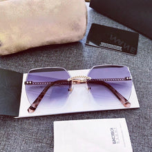 Load image into Gallery viewer, UV400 Square Trendy Shades Big Frame   Oversize Mirrored Gradient Men Women Sunglasses Oculos De Sol
