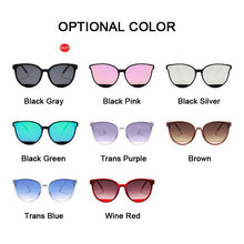 Load image into Gallery viewer, UV400  Sunglasses Women Vintage Metal Mirror Classic Vintage Sun Glasses Female Oculos De Sol Feminino