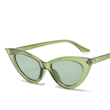 Load image into Gallery viewer, UV400 Personality Cat Eye Sunglasses Trendy Driving Streamlined Sun Glasses Female Street Shooting Eyewear Brand Designer