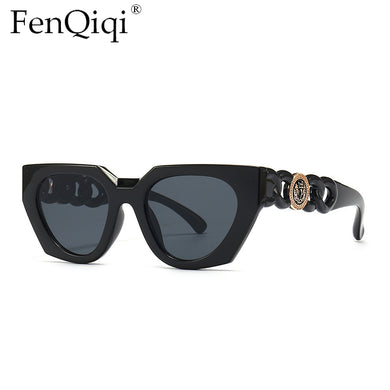 UV400 Shades Eyewear Hipster Necessary  Vintage  Goods Goggles Sun Glasses  Outdoor Sunscreen Oversized Sunglasses Women