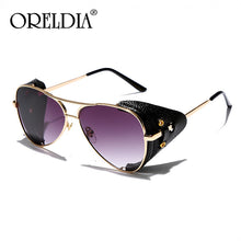 Load image into Gallery viewer, UV400 Sunglasses Steampunk Style Round Retro Designer Style Unisex Trend Gradient Color Sunglasses 2023 Latest Glasses