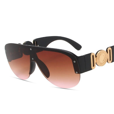 UV400 Women's Men's Pilot Sunglasses Vintage Retro Glasses 2023 Brand Designer Color Contrast Eyeglasses Female Male Eye