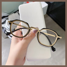 Load image into Gallery viewer, UVLAIK Alloy Small Round Glasses Frame Men Women Custom Myopia Prescription Eyeglass Lenses Retro Metal Blue Light Eyeglasses