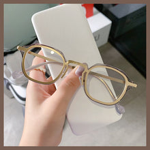Load image into Gallery viewer, UVLAIK Alloy Small Round Glasses Frame Men Women Custom Myopia Prescription Eyeglass Lenses Retro Metal Blue Light Eyeglasses