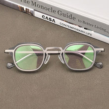 Load image into Gallery viewer, UVLAIK Alloy Small Round Glasses Frame Men Women Custom Myopia Prescription Eyeglass Lenses Retro Metal Blue Light Eyeglasses