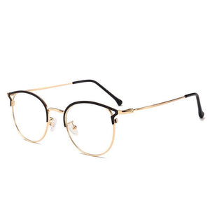 Anti Blue Light Glasses Frame Cat Eye Eyeglasses Frames Women Computer Protection Eyewear Optical Spectacles Myopia Frame