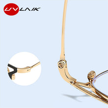 Load image into Gallery viewer, UVLAIK Anti Blue Light Glasses Frame Cat Eye Eyeglasses Frames Women Computer Protection Eyewear Optical Spectacles Myopia Frame