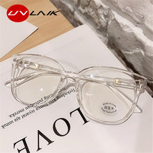 Load image into Gallery viewer, UVLAIK Blue Light Blocking Glasses Frame Anti Decorative Glasses Light Computer Eyeglasses Frame Radiation Protection Eyewear
