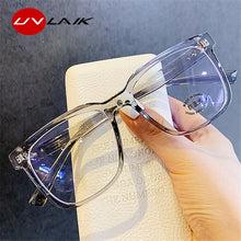 Load image into Gallery viewer, UVLAIK Blue Light Blocking Women&#39;s Eyewear Frame Myopia Glasse Frames Spectacles Ladies Transparent Optical Men Eye Glasses