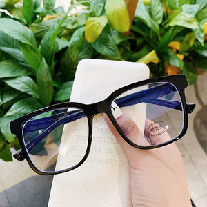 UVLAIK Blue Light Blocking Women's Eyewear Frame Myopia Glasse Frames Spectacles Ladies Transparent Optical Men Eye Glasses