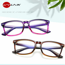 Load image into Gallery viewer, UVLAIK Blue Light Glasses Men Computer Glasses Gaming Goggles Transparent Eyewear Frame Women Anti Blue ray Eyeglasses
