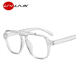 UVLAIK Occhiali con blocco luce blu Montatura per occhiali da donna Miopia Occhiali trasparenti Occhiali da vista da uomo Montature da vista da donna 
