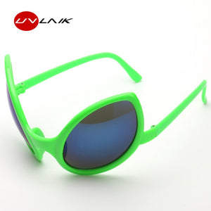 UVLAIK Funny Alien Eyes Sunglasses Men Costume Mask Novelty Glasses Women Party Supplies Decoration Gift Photobooth Props