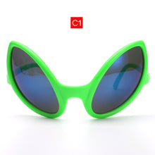 Load image into Gallery viewer, UVLAIK Funny Alien Eyes Sunglasses Men Costume Mask Novelty Glasses Women Party Supplies Decoration Gift Photobooth Props
