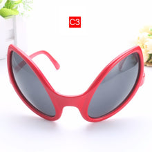 Load image into Gallery viewer, UVLAIK Funny Alien Eyes Sunglasses Men Costume Mask Novelty Glasses Women Party Supplies Decoration Gift Photobooth Props