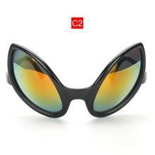 Load image into Gallery viewer, UVLAIK Funny Alien Eyes Sunglasses Men Costume Mask Novelty Glasses Women Party Supplies Decoration Gift Photobooth Props