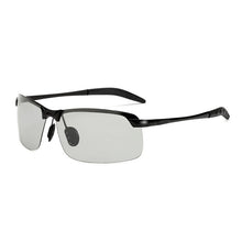 Carica l&#39;immagine nel visualizzatore di Gallery, UVLAIK Photochromic Sunglasses Men Polarized Chameleon Discoloration Driving Sun glasses men Anti glare Sunglass