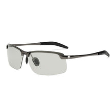 Carica l&#39;immagine nel visualizzatore di Gallery, UVLAIK Photochromic Sunglasses Men Polarized Chameleon Discoloration Driving Sun glasses men Anti glare Sunglass