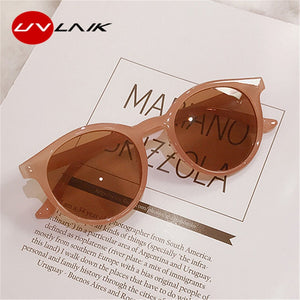 Small Round Sunglasses Women fashion Brand Designer Vintage Sun Glasses Ladies Shades Eyewear Mirror