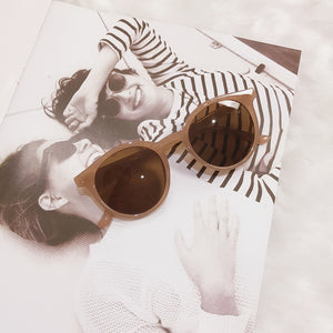 Small Round Sunglasses Women fashion Brand Designer Vintage Sun Glasses Ladies Shades Eyewear Mirror