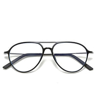 Load image into Gallery viewer, UVLAIK Transparent Glasses Frame Men Women Anti Blue light Pilot Eyeglasses Clear Glasses Optical Spectacle Frame with Box