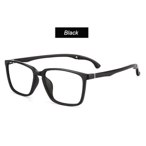 UVLAIK Ultralight TR90 Glasses Frame Men Sports Flexible Adjustable Ear Hook Eyeglasses Lens Customize Myopia Prescription Glass