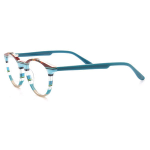 Women Round Eyeglasses Frames for women Fashion Casual Eyeglass frames Spectacles Prescription Colorful  Lightweight Glasses
