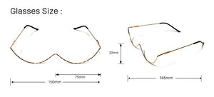 Luxury Fashion Diamond eyeglasses Alloy Frame for Women green and Red Pink Gem Lensless Chain Pendant Half Frame glasses