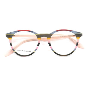 Women Round Eyeglasses Frames for women Fashion Casual Eyeglass frames Spectacles Prescription Colorful  Lightweight Glasses
