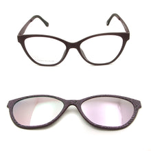 Load image into Gallery viewer, Ultem Cat Eye Spectacles Ladies Magnet Sunglasses Men Polarized Glasses Clip On Glass Plastic Titanium Eyewear Frames Women