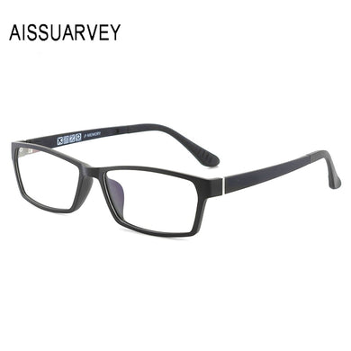 Ultem Eyeglasses Frames for Men Sport Rectangle Glasses Frame Prescription Eye Wear Optical Goggles for Man Simple Classic Black