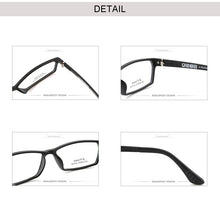 Load image into Gallery viewer, Ultem Eyeglasses Frames for Men Sport Rectangle Glasses Frame Prescription Eye Wear Optical Goggles for Man Simple Classic Black