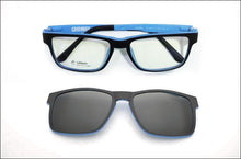 Load image into Gallery viewer, Ultem Glasses Frame For Men With Polarized Magnet Clip Sunglasses Myopia Women Eyewear Prescription Lens Driving Mirror JKK75