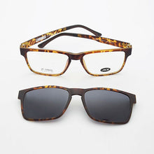 Load image into Gallery viewer, Ultem Glasses Frame For Men With Polarized Magnet Clip Sunglasses Myopia Women Eyewear Prescription Lens Driving Mirror JKK75
