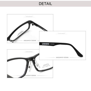 Ultem Glasses Frames for Men Sport Eyeglasses Frame Optical Classic Goggles Light Prescription Eye Wear with Nose-pads Rectangle