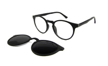 Carica l'immagine nel visualizzatore di Gallery, Ultem Memory Vintage Round Optical Eyeglasses Magnetic Clip On Sunglasses Polarized Men Women Magnet Eyewear Glasses Frames