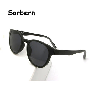 Ultem Plastic Titanium Women Optical Frame With Clip On Sunglasses Men Polarized Round Eyeglasses Eyewear Frames Uv400