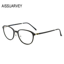 Load image into Gallery viewer, Ultem Round Optical Eyeglasses Frames for Women Men Optical Flexible Glasses Frame Prescription Eyewear Vintage Goggles Light