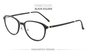 Ultem Round Optical Eyeglasses Frames for Women Men Optical Flexible Glasses Frame Prescription Eyewear Vintage Goggles Light