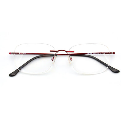 Ultra Light Flexible Rimless Eyeglasses Female Pure Titanium Glasses For Women Small Square Prescription Lenses Optical Frame