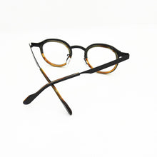 Load image into Gallery viewer, Ultra Light Steel Sheet With Acetate Glasses Brand Designer&#39;s Same Blue Tortoiseshell Frame