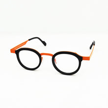 Load image into Gallery viewer, Ultra Light Steel Sheet With Acetate Glasses Brand Designer&#39;s Same Blue Tortoiseshell Frame