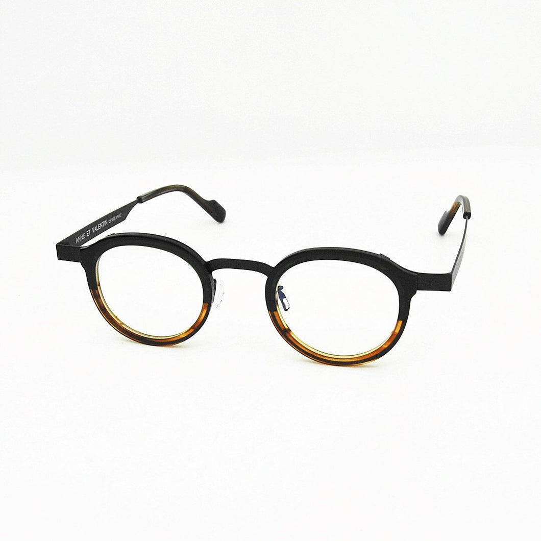 Ultra Light Steel Sheet With Acetate Glasses Brand Designer's Same Blue Tortoiseshell Frame